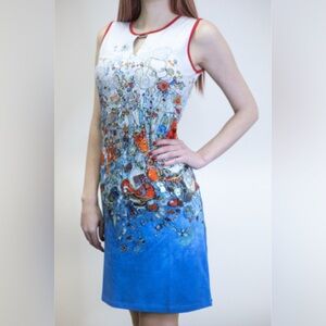Size XXL dress from Canadian maker Dolcezza with art by Chantal Bir
